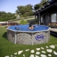 Продукт GRE CERDENA - Сглобяем басейн с метална стена , кръг, имитация на камък, ф460 h 120см. - 1 - BG Hlapeta