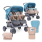 Продукт Lorelli TWIN - Детска количка за близнаци - 6 - BG Hlapeta