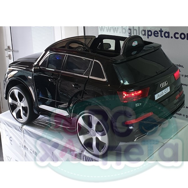 Продукт Акумулаторен джип Audi Q7 New  Wi fI с меки гуми и кож.седалка - 0 - BG Hlapeta