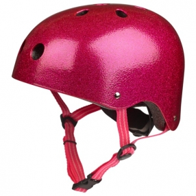 Micro Helmet Pink Glitter - Каска