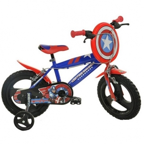 Dino Bikes Capitan America - Детско колело 14 инча