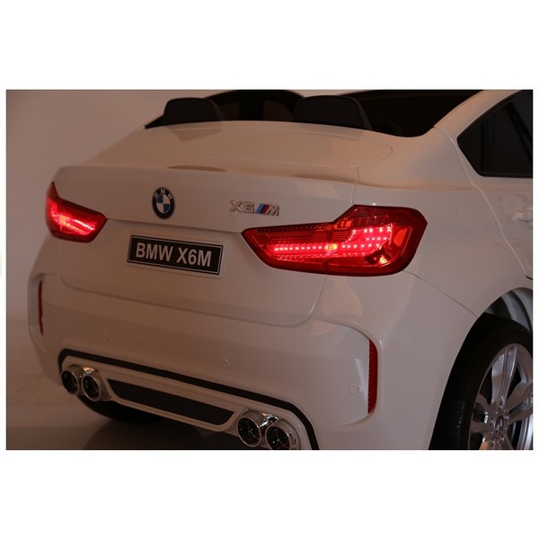 Продукт Двуместен акумулаторен джип BMW X6 M, 12V с отварящи се врати - 0 - BG Hlapeta