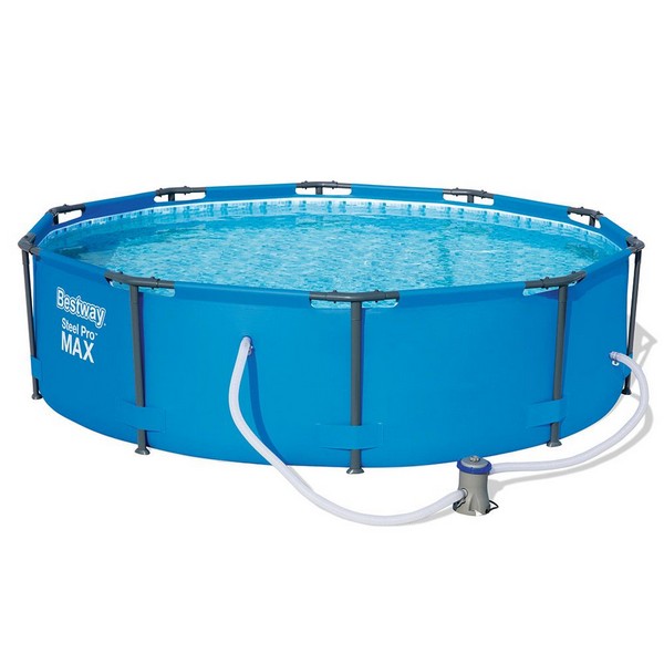 Продукт BESTWAY STEEL PRO MAX - Сглобяем басейн с метална рамка и филтърна помпа  305 х 76 см. - 0 - BG Hlapeta