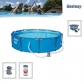 Продукт BESTWAY STEEL PRO MAX - Сглобяем басейн с метална рамка и филтърна помпа  305 х 76 см. - 5 - BG Hlapeta