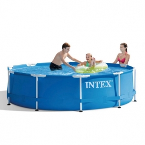 INTEX Metal Frame - Сглобяем басейн с филтърна помпа, 305 х 76 см.
