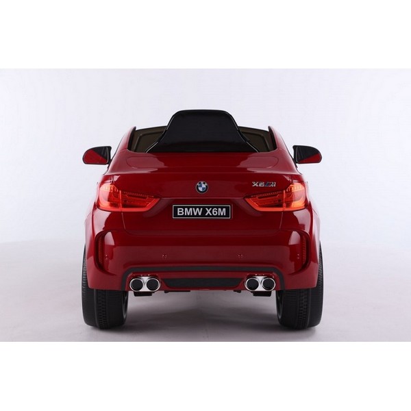 Продукт Акумулаторен джип BMW X6M, 12V с меки гуми и кожена седалка - 0 - BG Hlapeta