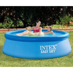 INTEX Easy Set - Надуваем басейн 244 х 76 см. 