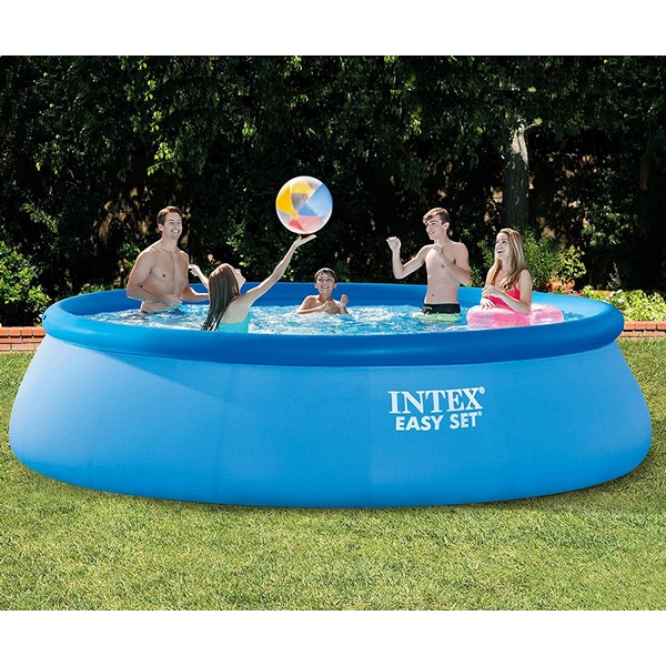 Продукт INTEX Easy Set - Надуваем басейн  457 х 107 см. с филтърна помпа  - 0 - BG Hlapeta