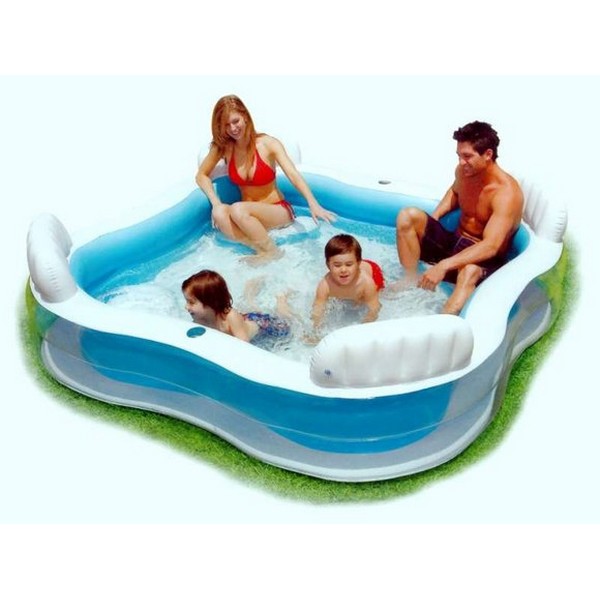 Продукт INTEX Family Lounge - Семеен надуваем басейн със седалки   - 0 - BG Hlapeta