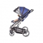 Продукт KikkaBoo Divaina TrueNavi Blue  - Комбинирана бебешка количка 2 в 1 с трансф. седалка  - 1 - BG Hlapeta