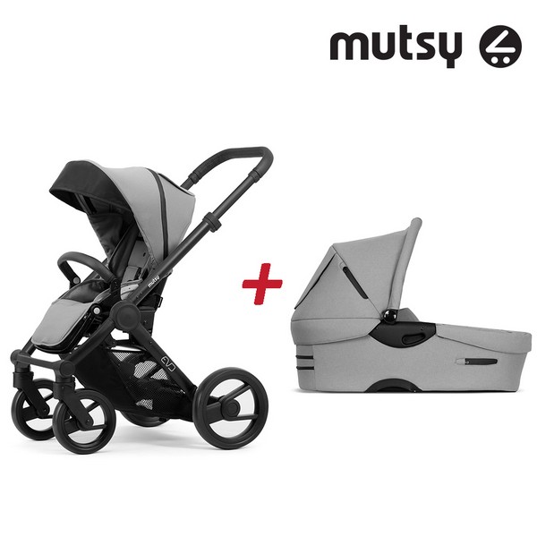 Продукт Mutsy Evo Bold - Пакет Шаси + Кош за новородено, седалка и сенник Mutsy Evo Bold - 0 - BG Hlapeta