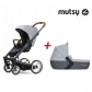 Продукт Mutsy i2 UN - Пакет Шаси  + Кош за новородено и Седалка и сенник Mutsy i2 Pure Cloud  - 6 - BG Hlapeta