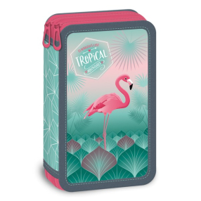 Ars Una Pink Flamingo - несесер с два ципа