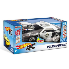 MONDO MOTORS HOT WHEELS Police Pursuit - Кола с дистанционно управление , звук и светлина 