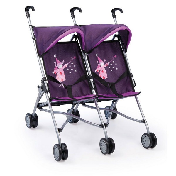 Продукт BAYER TWIN BUGGY - Детска количка за кукли за близнаци  - 0 - BG Hlapeta
