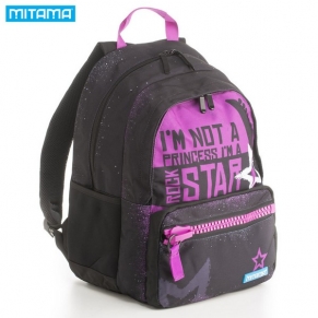 Mitama Unlimited Rockstar - Ученическа раница с подарък 