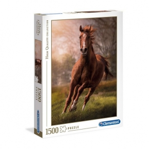 CLEMENTONI HQ COLLECTION THE HORSE - Пъзел 1500 части
