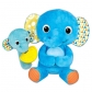 Продукт WINFUN LITTLE PALS - Плюшен слон с бебе слонче-дрънкалка  - 2 - BG Hlapeta