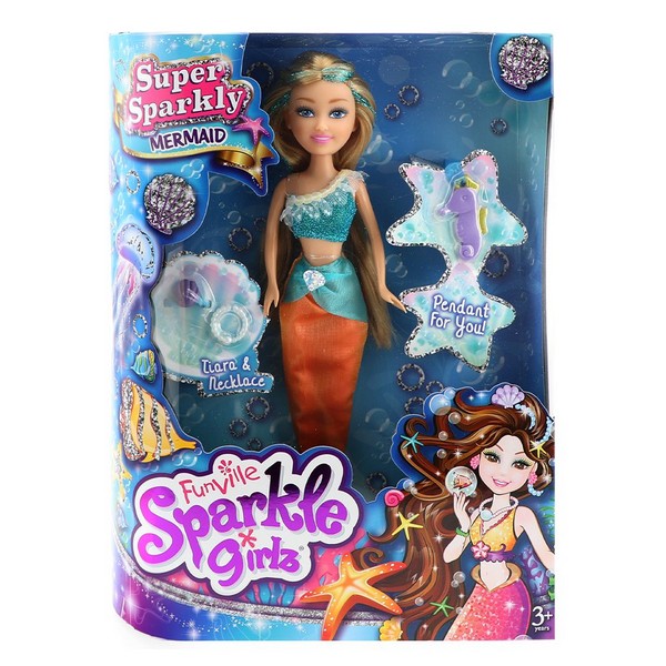 Продукт SPARKLE GIRLZ Кукла русалка SUPER SPARKLY  - 0 - BG Hlapeta