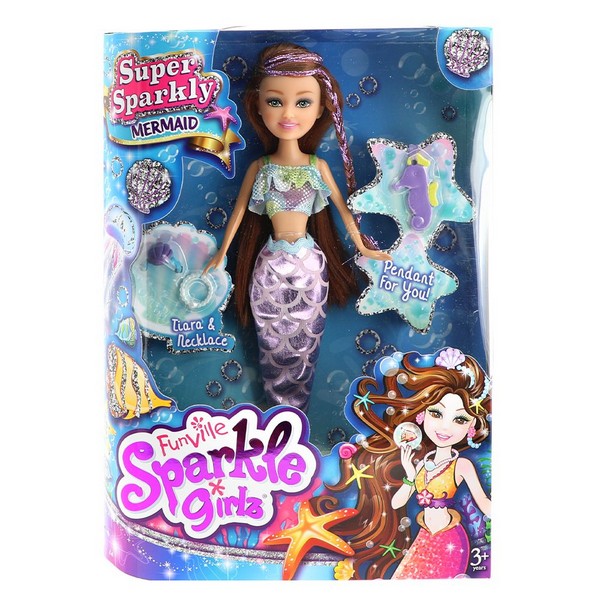 Продукт SPARKLE GIRLZ Кукла русалка SUPER SPARKLY  - 0 - BG Hlapeta