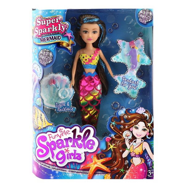 Продукт SPARKLE GIRLZ Кукла русалка SUPER SPARKLY  - 0 - BG Hlapeta