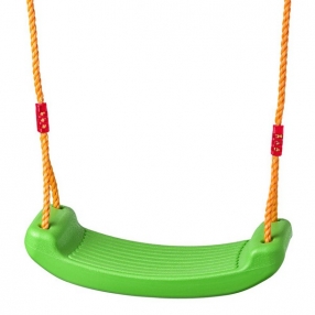 Woody - Детска пластмасова люлка, зелена