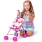 Продукт Woody - Детска количка за кукли, сгъваема - 3 - BG Hlapeta