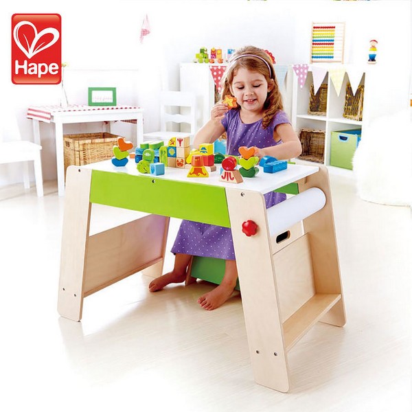 Продукт Hape - Комплект дървена маса и столче  - 0 - BG Hlapeta