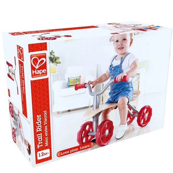 Продукт Hape - Детско дървено колело за балансиране  - 0 - BG Hlapeta