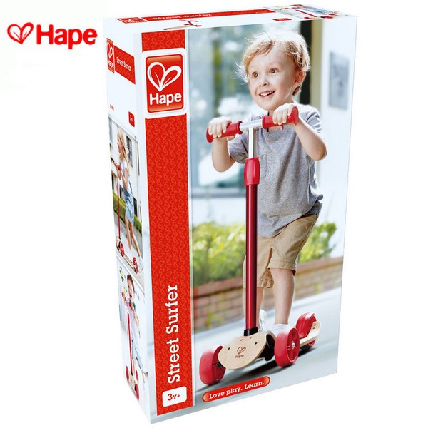 Продукт Hape - Детски дървен скутер  - 0 - BG Hlapeta