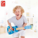 Hape Blue Ukulele - Детска дървена китара 54см 