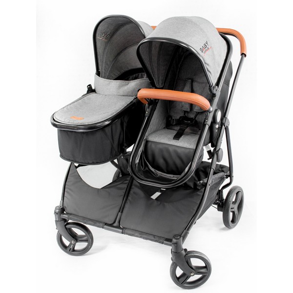 Продукт Baby Giggle Duet Practick 2в1 - Детска количка за близнаци  - 0 - BG Hlapeta