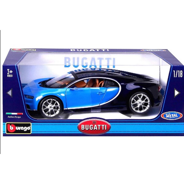 Продукт Bburago Plus Bugatti Chiron - кола  1:18 - 0 - BG Hlapeta