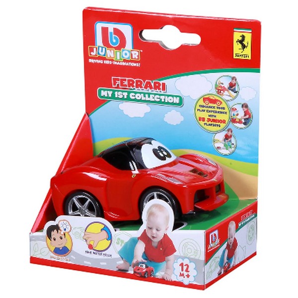 Продукт Bburago Junior  Ferrari - Пластмасова количка - 0 - BG Hlapeta