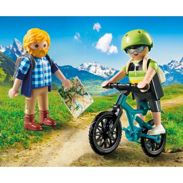 Продукт Playmobil Велосипедист и планинар - Планински спасители - 0 - BG Hlapeta