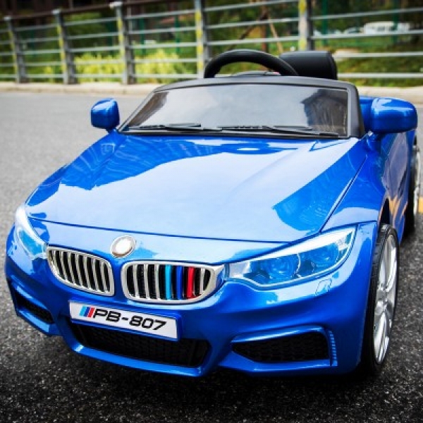 Продукт Акумулаторна кола тип BMW, 12V с меки гуми и кожена седалка - 0 - BG Hlapeta