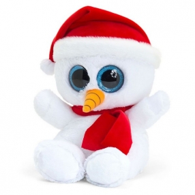Keel Toys Animotsu Снежен човек - Плюшена играчка 15 см.