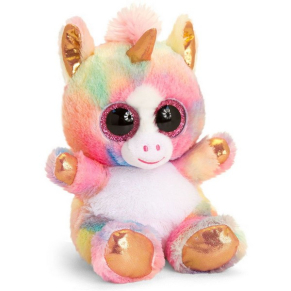 Keel Toys  Анимотсу Еднорог Роуз - Плюшена играчка златна 15 см. 