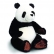 Keel Toys - Плюшена седнала панда 30 см.