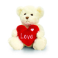 Продукт Keel Toys За влюбени Бакстър - Мече със сърце 25 см. - 1 - BG Hlapeta