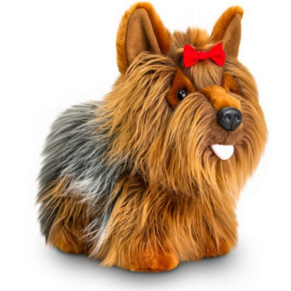 Keel Toys Йорки - Плюшено стоящо куче 30 см.