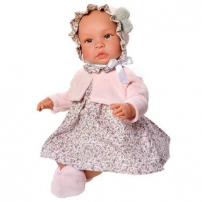 Asi - Кукла-бебе Лея с рокля на цветя