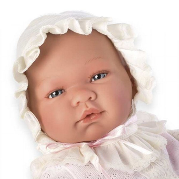 Продукт Asi - Кукла-бебе Мария с плетено тоалетче и шапка - 0 - BG Hlapeta