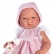 Asi - Кукла-бебе Мария с розова рокля на бели точки 2
