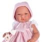 Продукт Asi - Кукла-бебе Мария с розова рокля на бели точки - 1 - BG Hlapeta