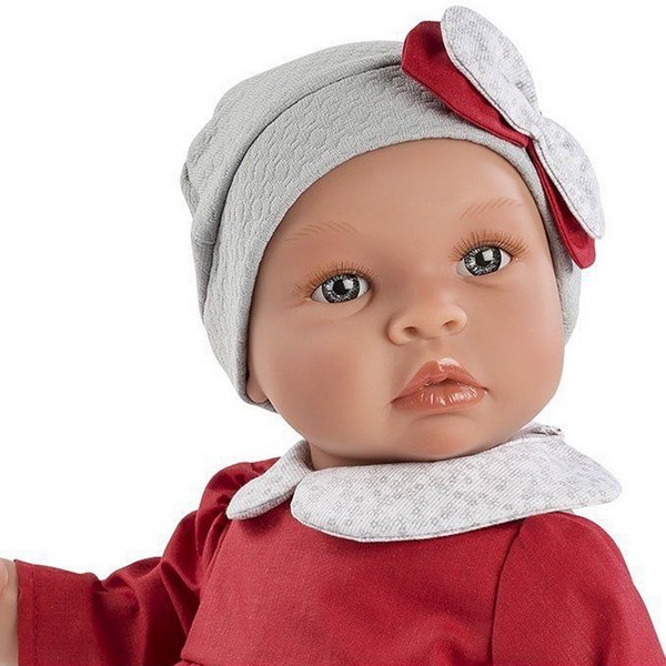 Продукт Asi - Кукла-бебе Лея с червена рокля - 0 - BG Hlapeta