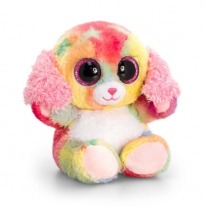 Keel Toys Анимотсу Цветно кученце - Плюшена играчка 15 см.