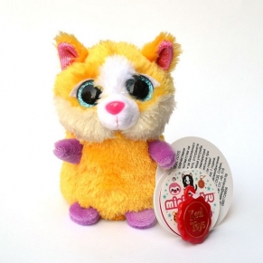 Keel Toys Мини Мотсу - Плюшено коте Sunshine 10 см.