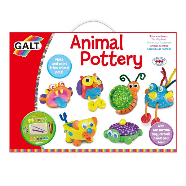 Продукт Galt Toys Цветни животни - Първи стъпки в грънчарството - 0 - BG Hlapeta