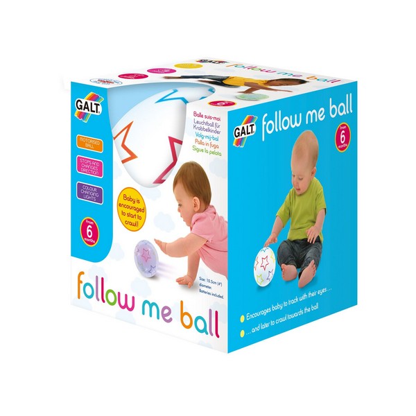 Продукт Galt Toys Следвай ме - Бебешка движеща се топка - 0 - BG Hlapeta
